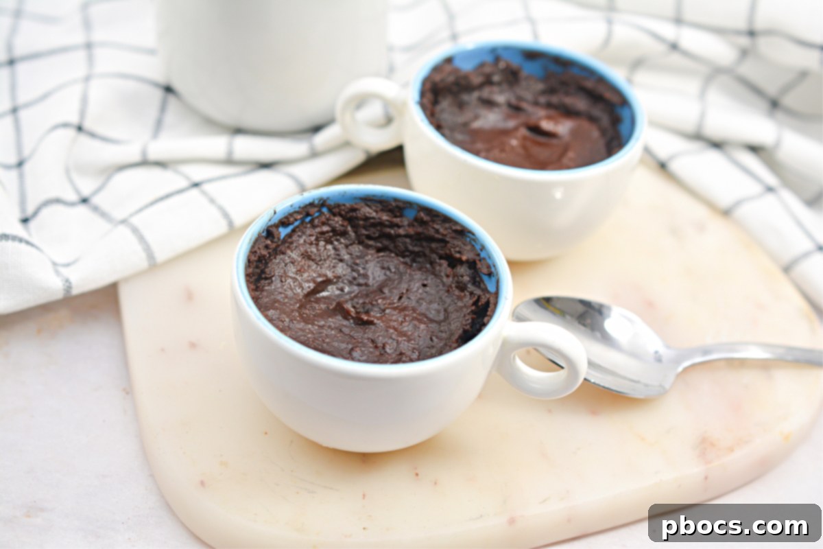 Keto Microwave Pumpkin Brownie