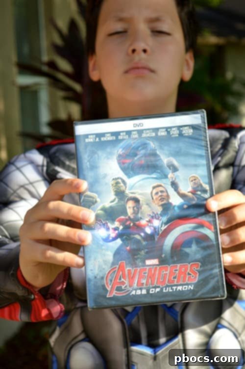 MARVEL's The Avengers: Age of Ultron DVD Watch Party + DIY Ghost Pencil Toppers