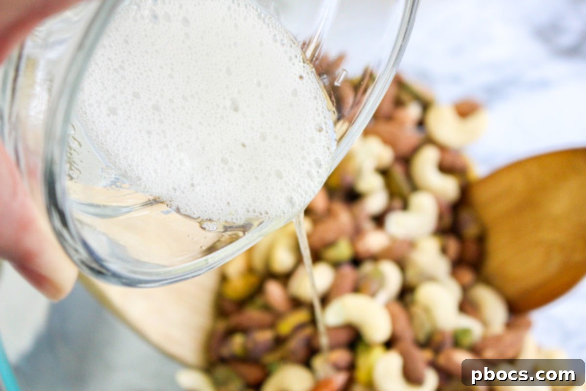 Slow Cooker Keto Snack Mix With Parmesan and Nuts