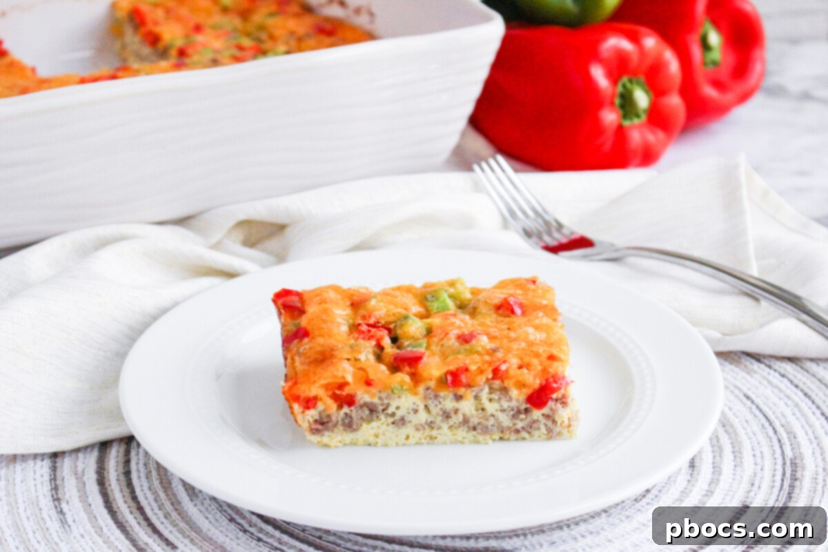 Savory Keto Breakfast Bake 5 Customizable Low-Carb Breakfast Casserole with Added Spices