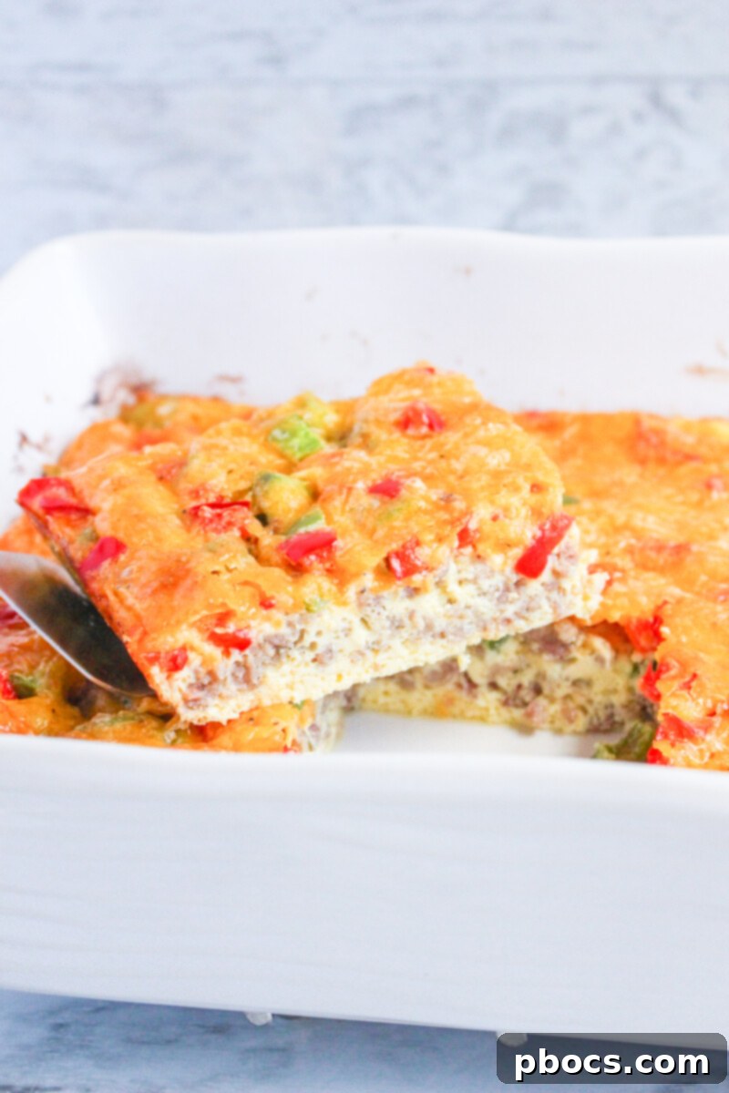 Savory Keto Breakfast Bake 7 Frozen Low-Carb Breakfast Casserole Ready for Storage