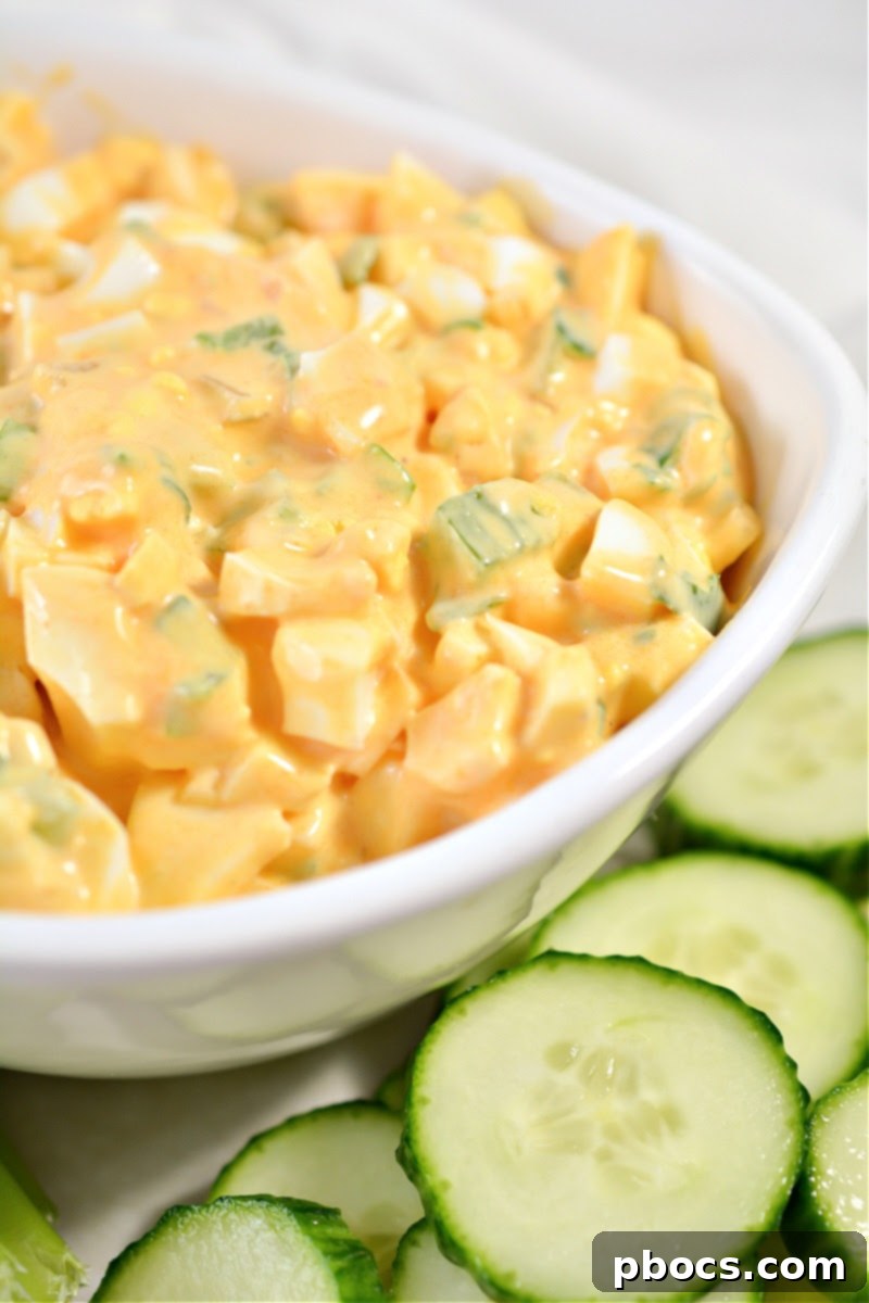 Keto Egg Salad With Buffalo Ranch Sauce