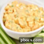 Keto Egg Salad With Buffalo Ranch Sauce