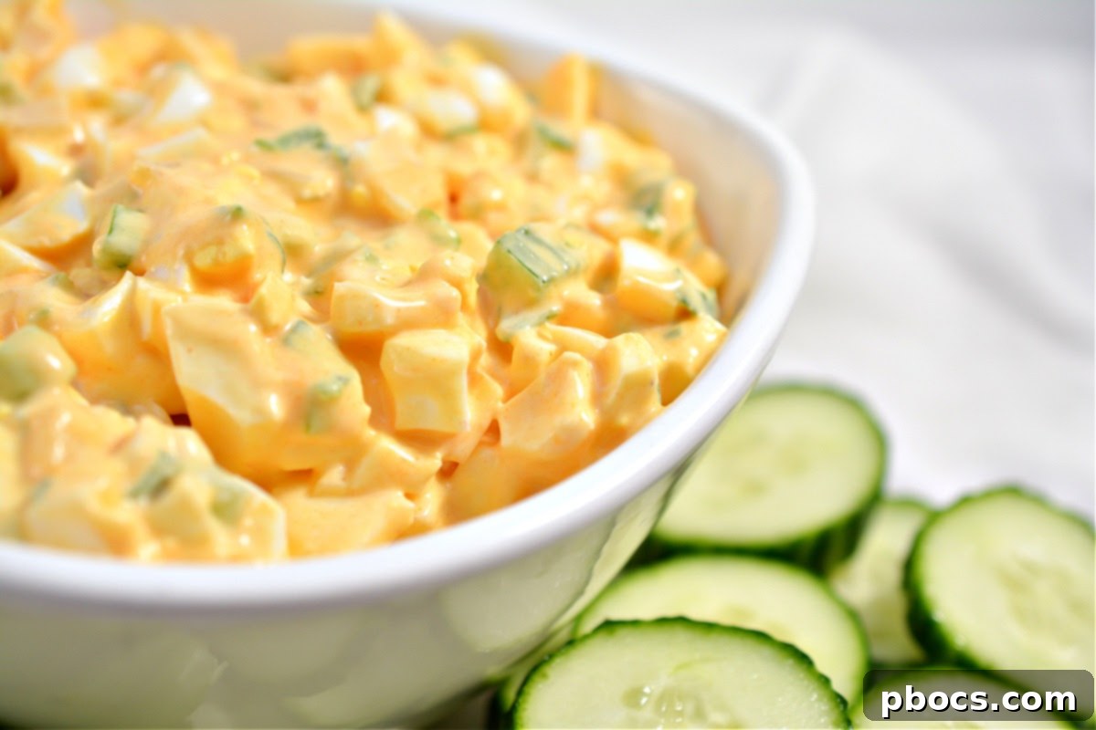 Keto Egg Salad With Buffalo Ranch Sauce