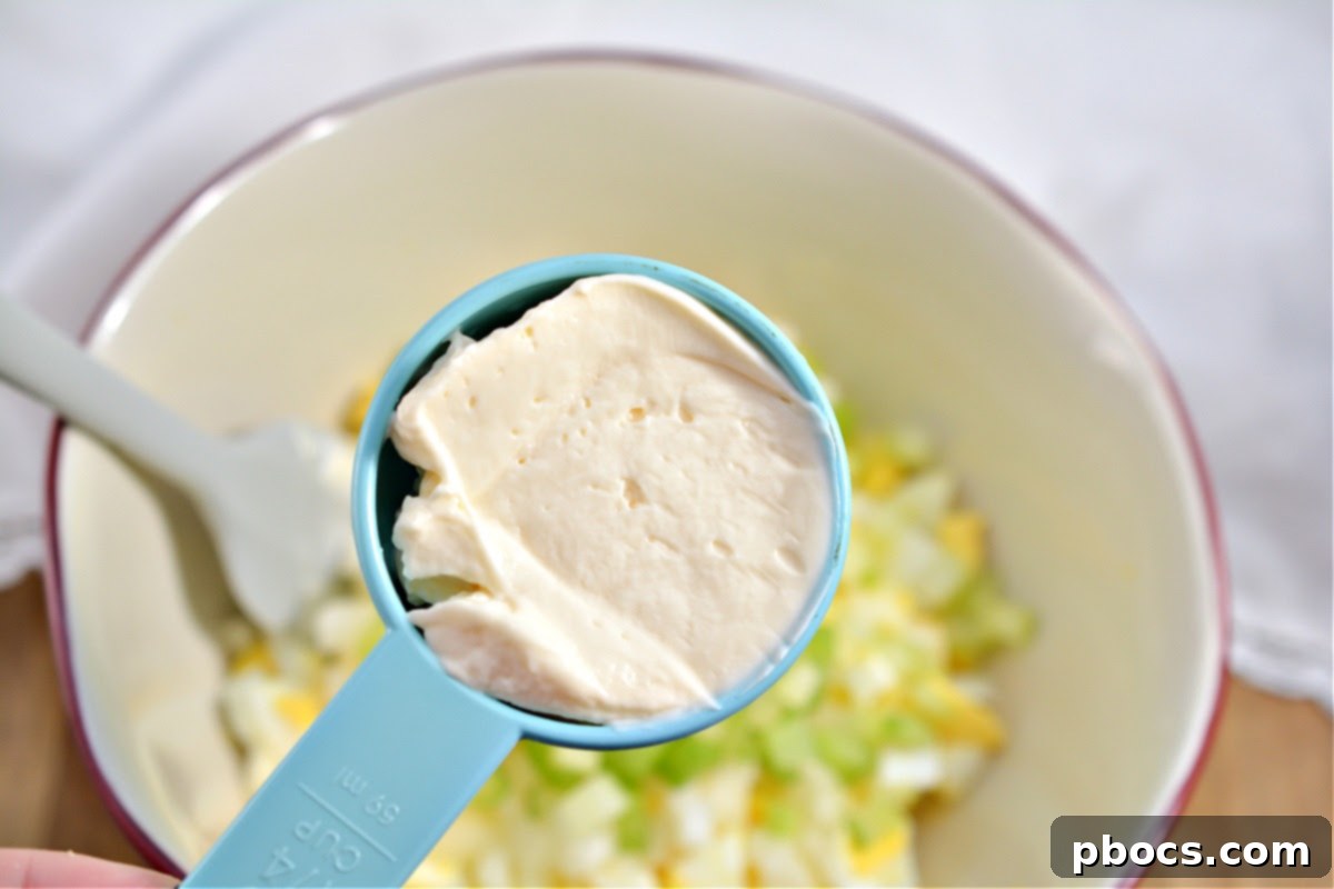 Keto Egg Salad With Buffalo Ranch Sauce