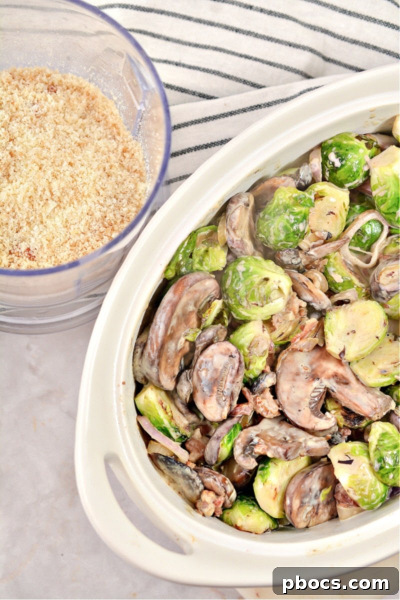 Cheesy Keto Brussels Sprouts Gratin 14 Keto Brussel Sprouts Casserole