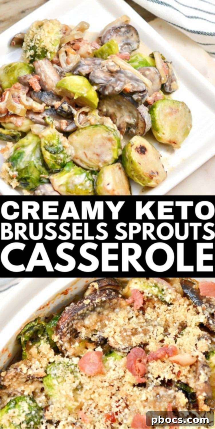 Cheesy Keto Brussels Sprouts Gratin 18 Keto Brussel Sprouts Casserole