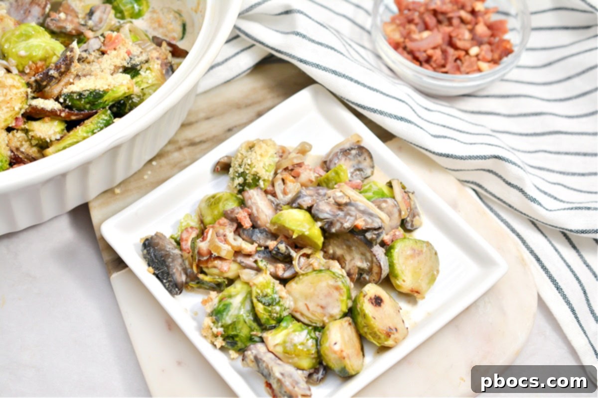 Cheesy Keto Brussels Sprouts Gratin 7 Keto Brussel Sprouts Casserole