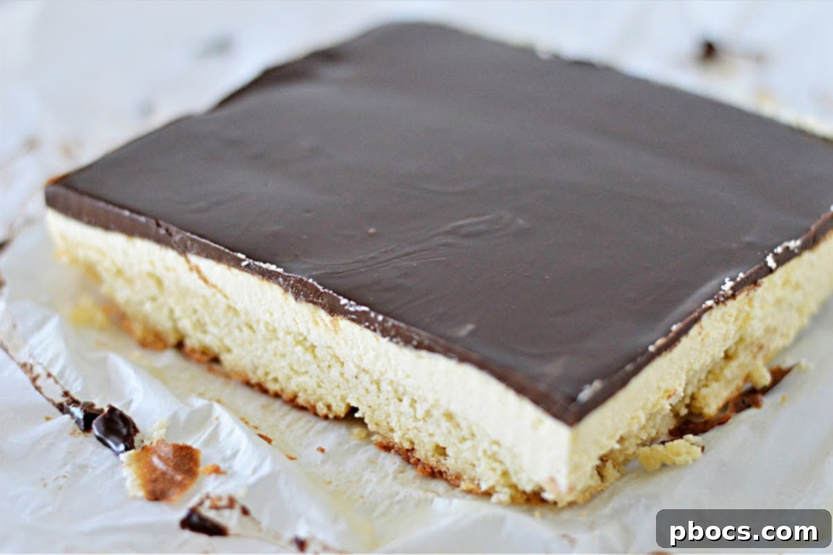 Finished Keto Boston Cream Bites, chilled and ready to serve.