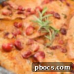 Creamy Keto Cranberry Rosemary Chicken Skillet