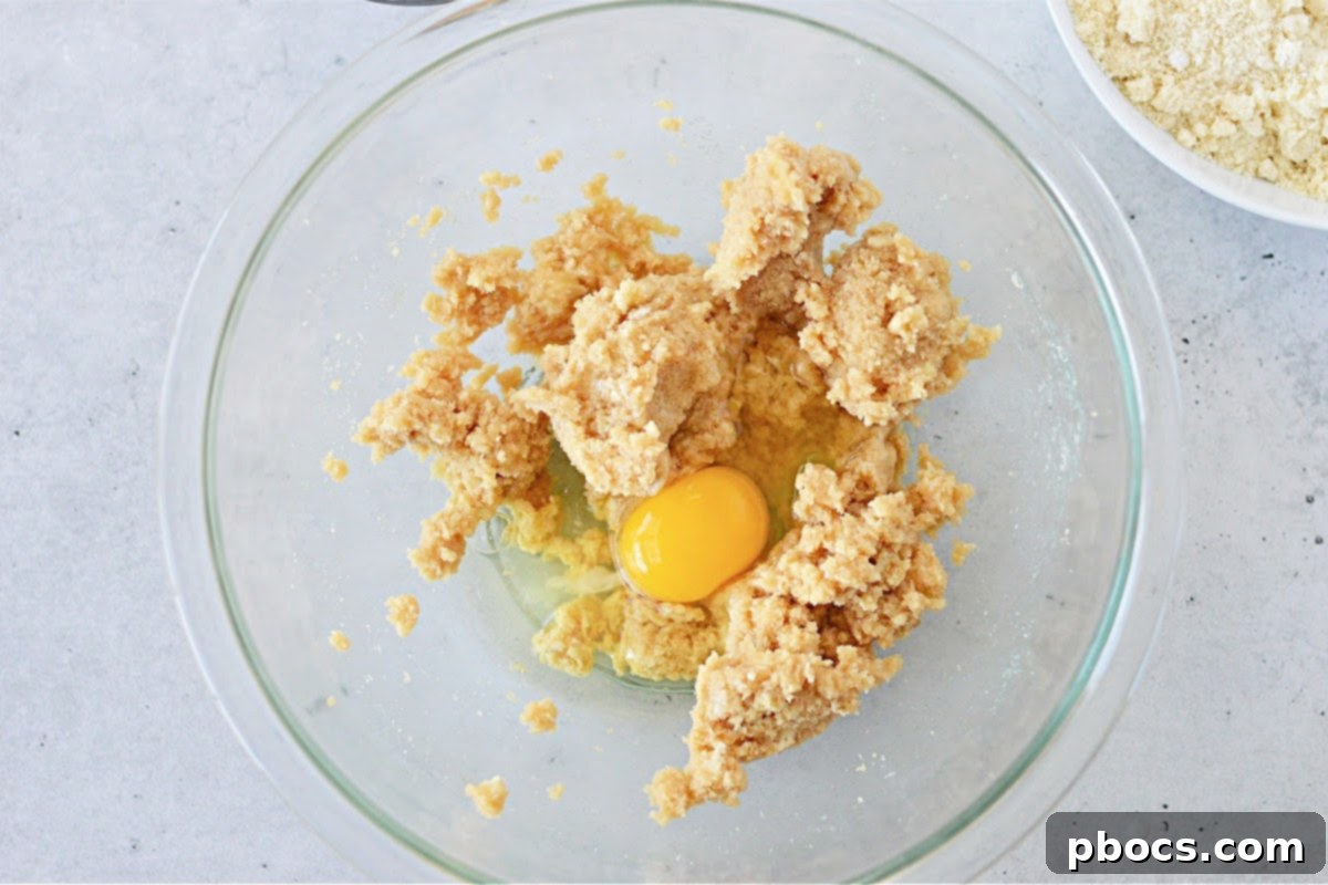 Mixing butter, sugar substitute, and vanilla for gingerbread dough