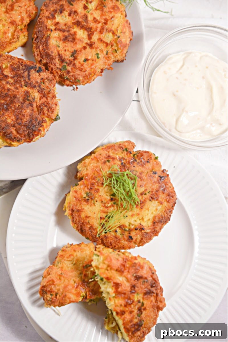 Keto Cheesy Chicken Fritters as part of a meal