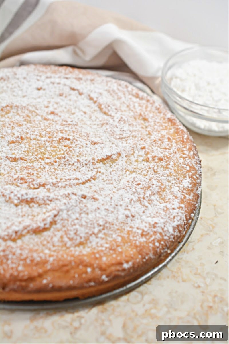 Keto Olive Oil Cake 11 Keto Olive Oil Cake - Cake in oven after baking