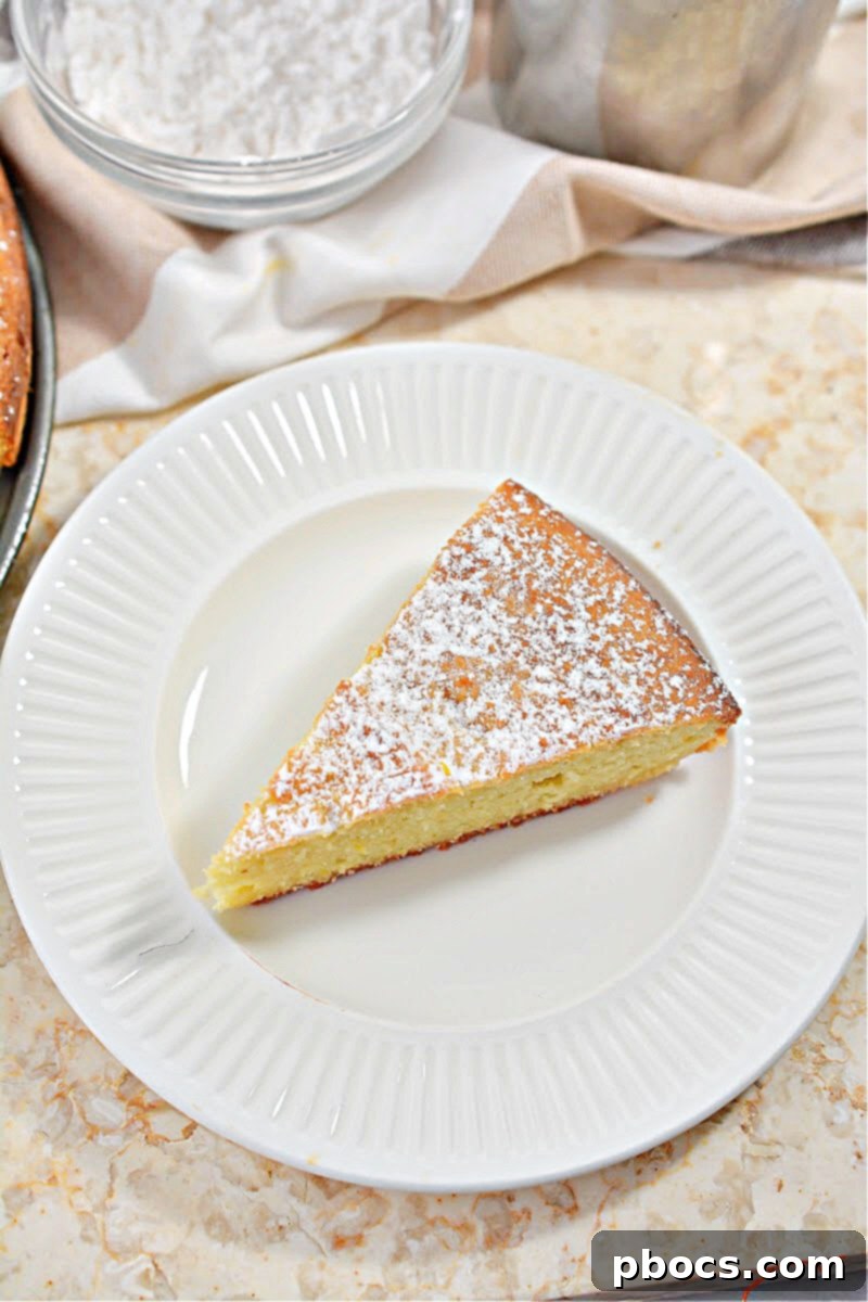 Keto Olive Oil Cake 5 Keto Olive Oil Cake - Whole cake in a pan