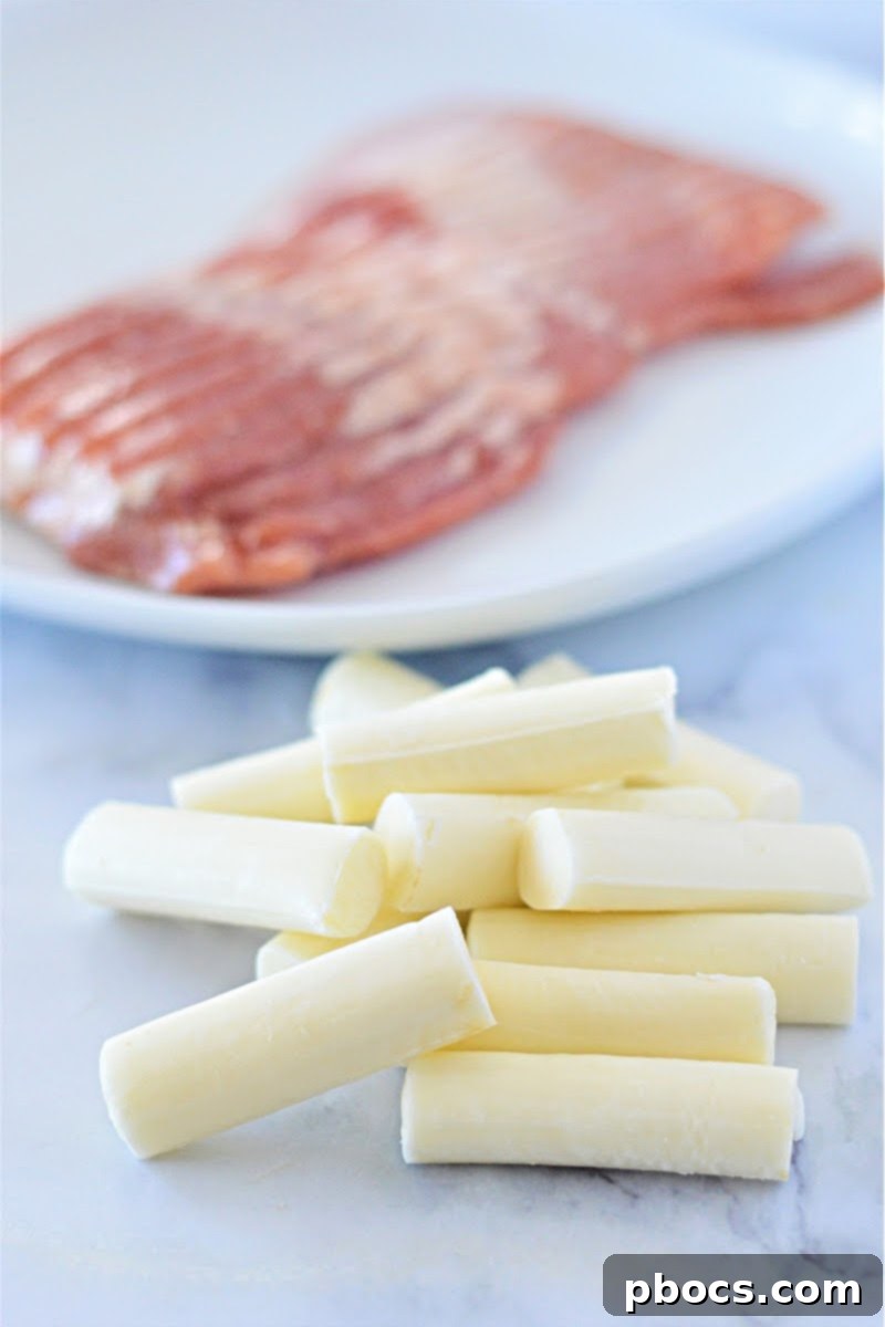 Step 1: Freezing mozzarella sticks for optimal cooking