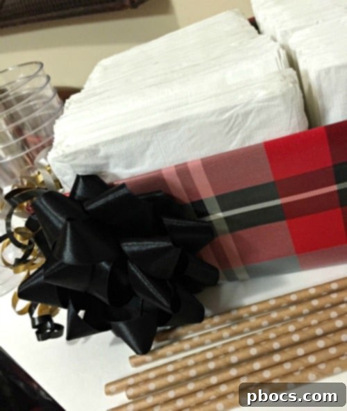 DIY Beverage Napkin Holder 