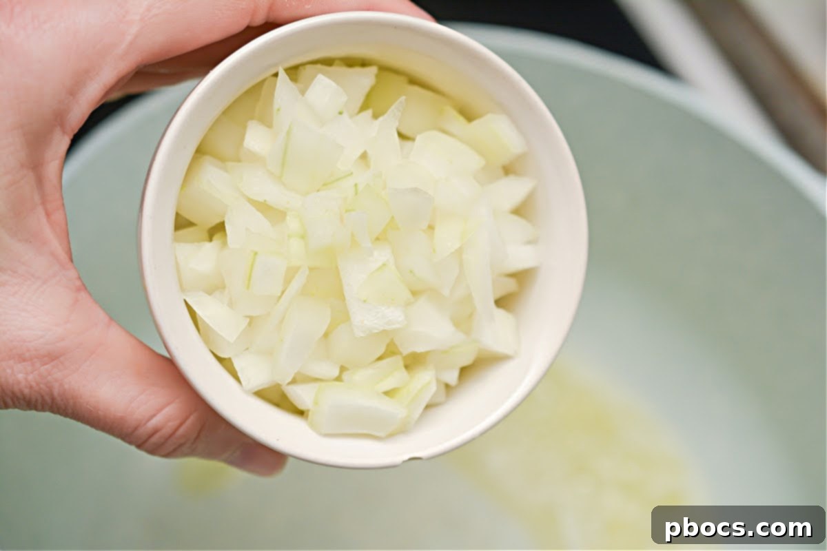 Creamy Keto Chicken Alfredo Soup 9 Melt butter in a pot for keto chicken alfredo soup