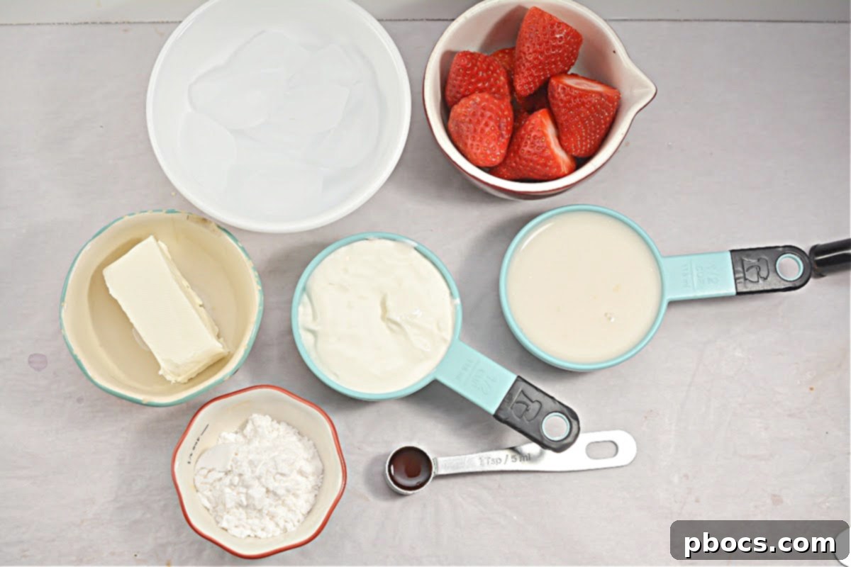 Keto Strawberry Cheesecake Smoothie with Fresh Strawberries