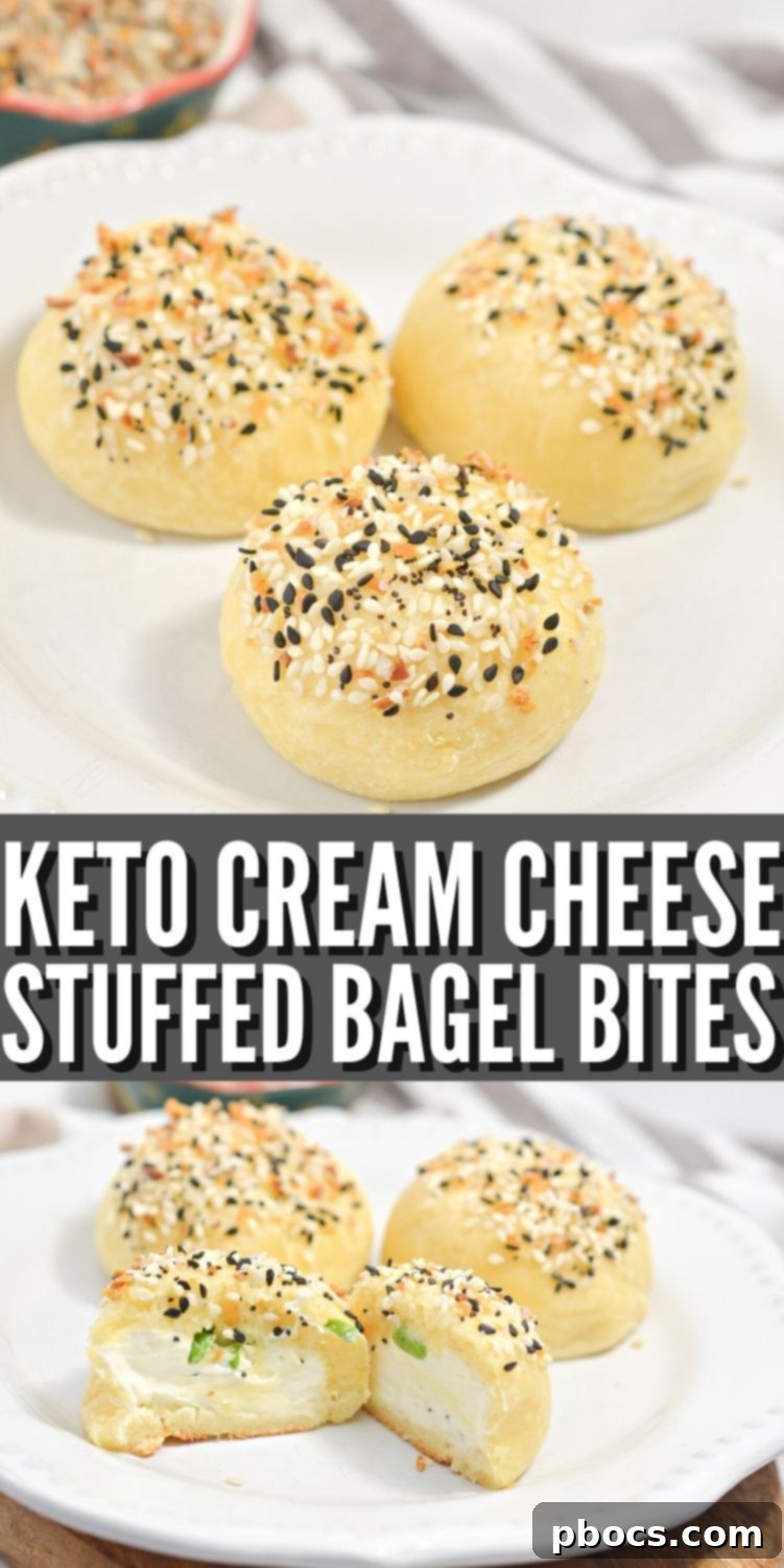 Keto Bagel Bites