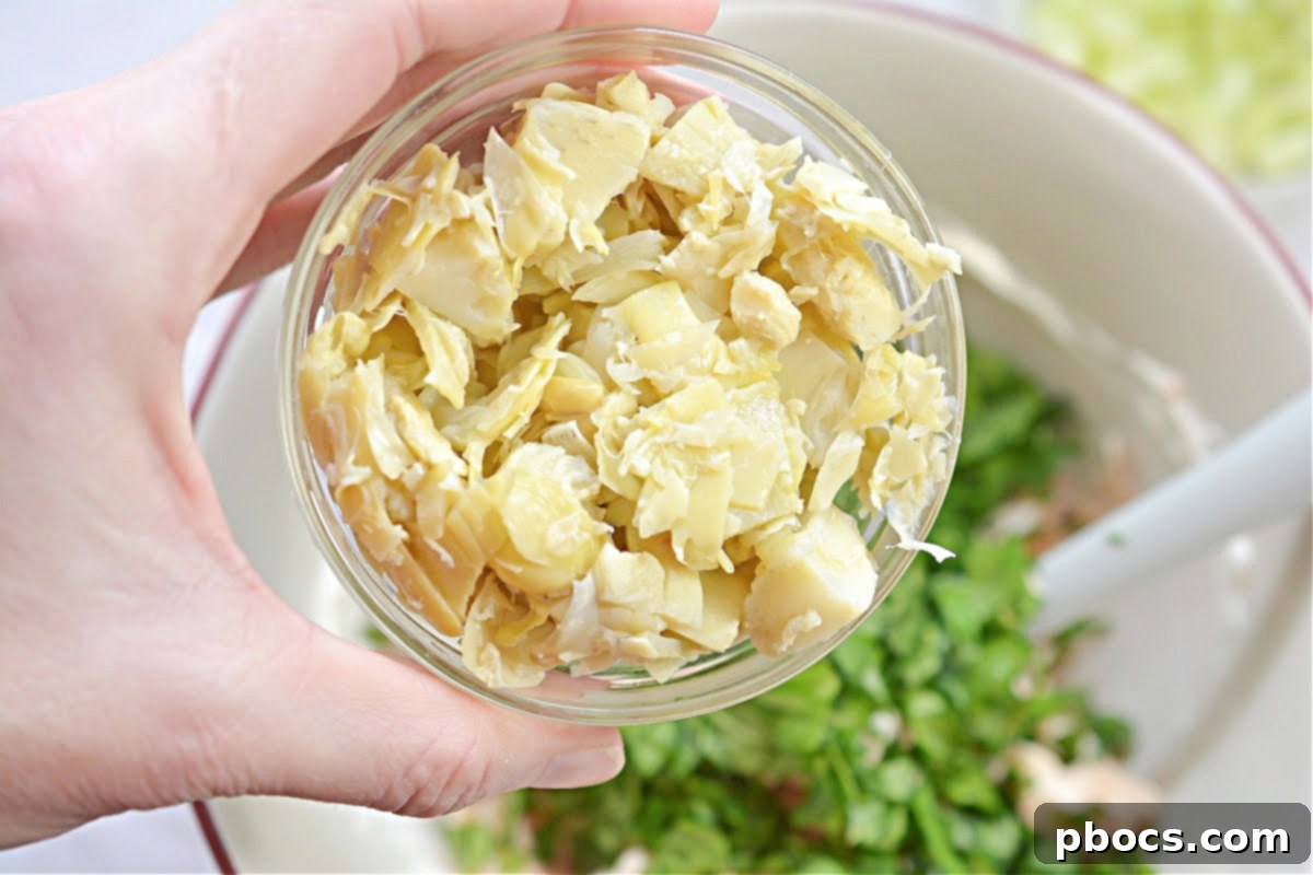 Keto Spinach Artichoke Salad