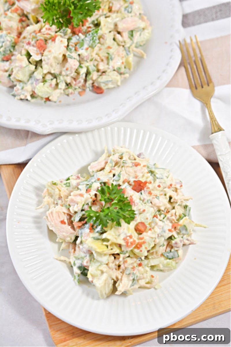 Keto Spinach Artichoke Salad