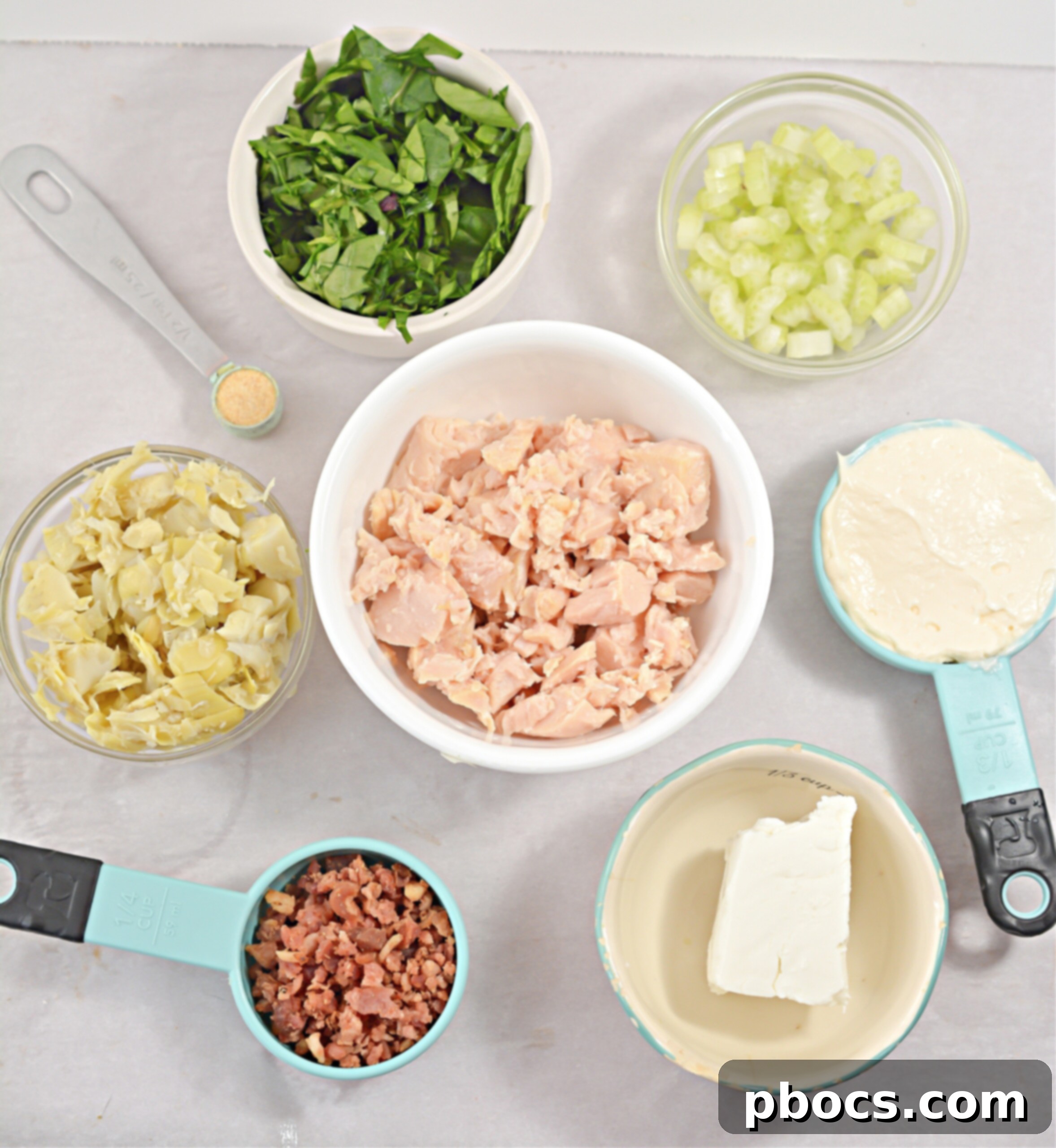 Keto Spinach Artichoke Salad