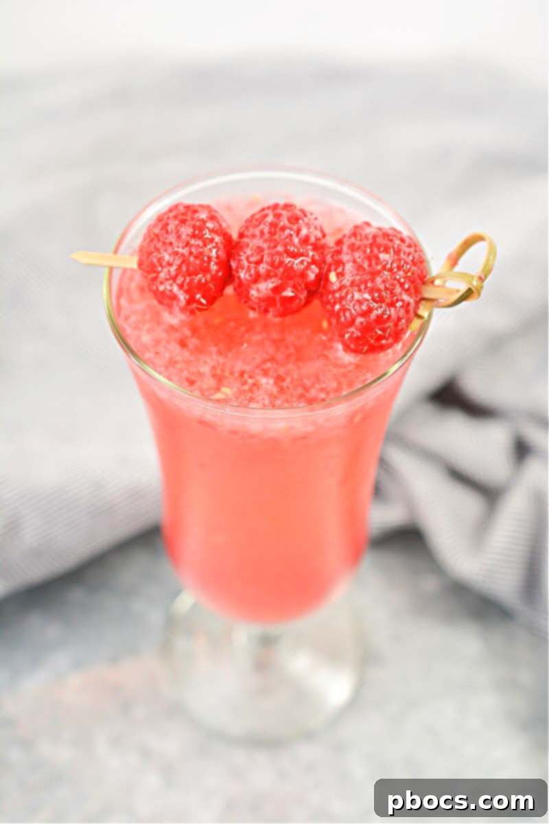 Serving Keto White Claw Slushie