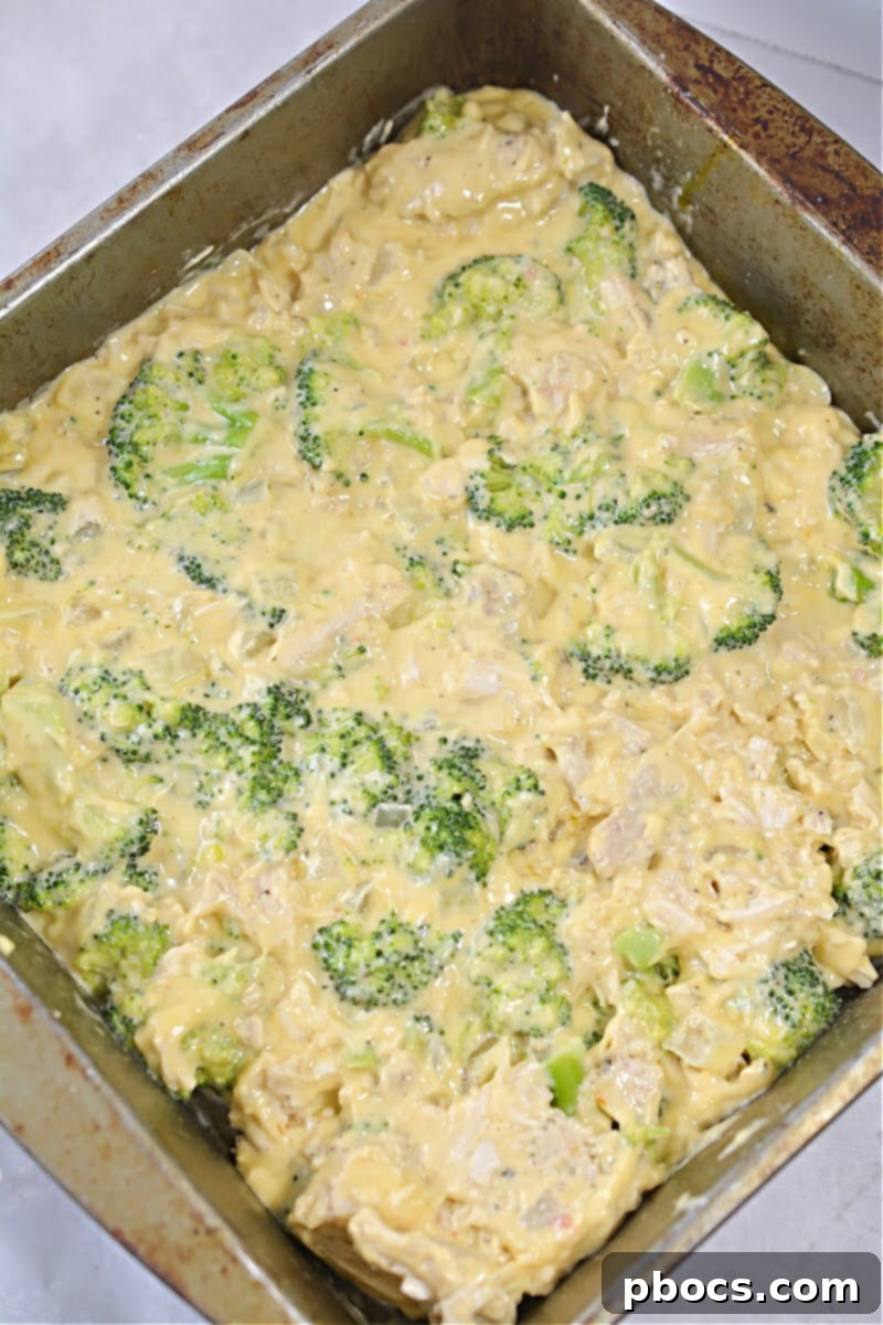 Keto Chicken Divan Casserole