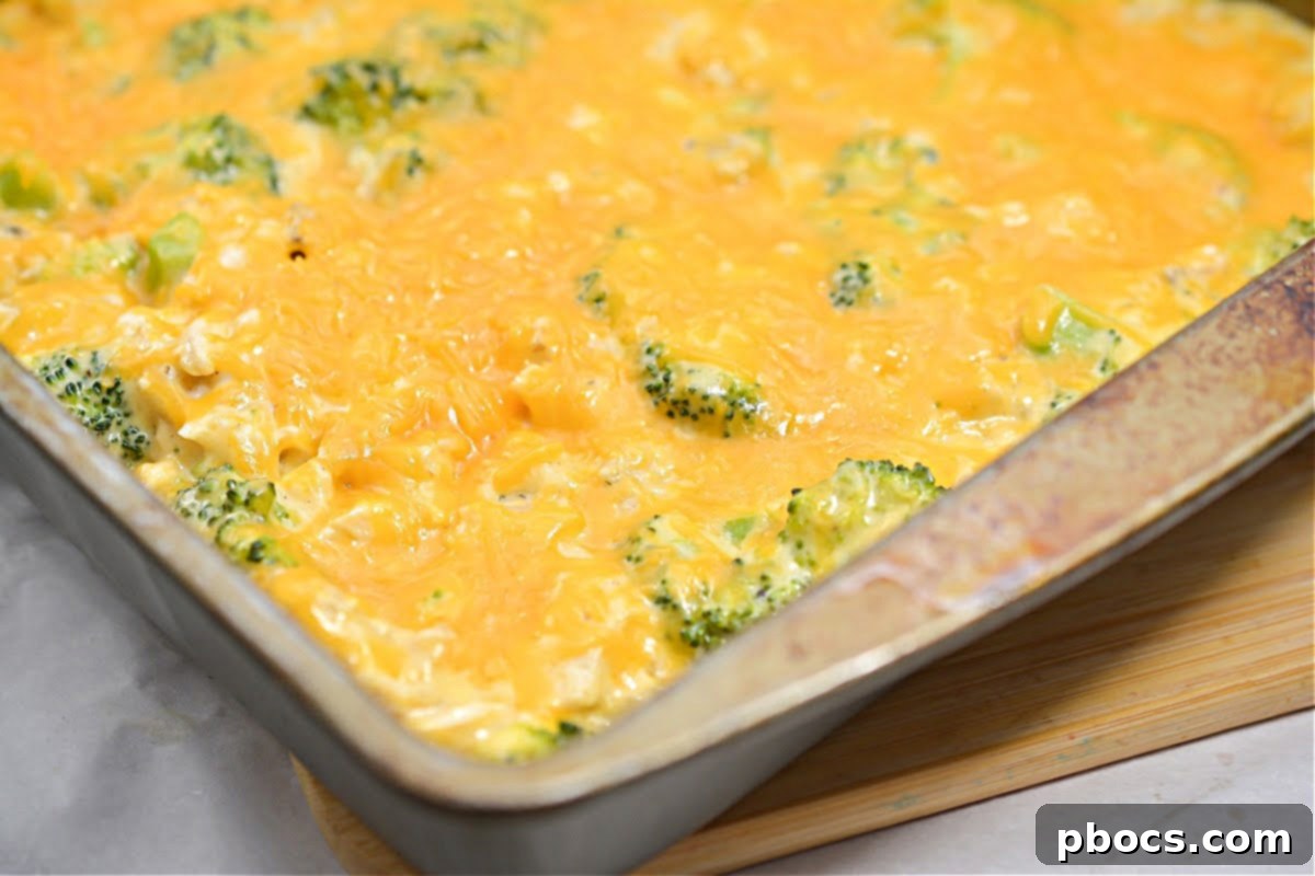 Keto Chicken Divan Casserole