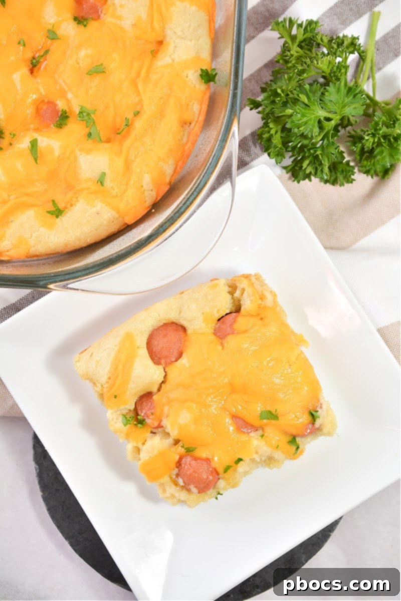 Keto Hot Dog Casserole
