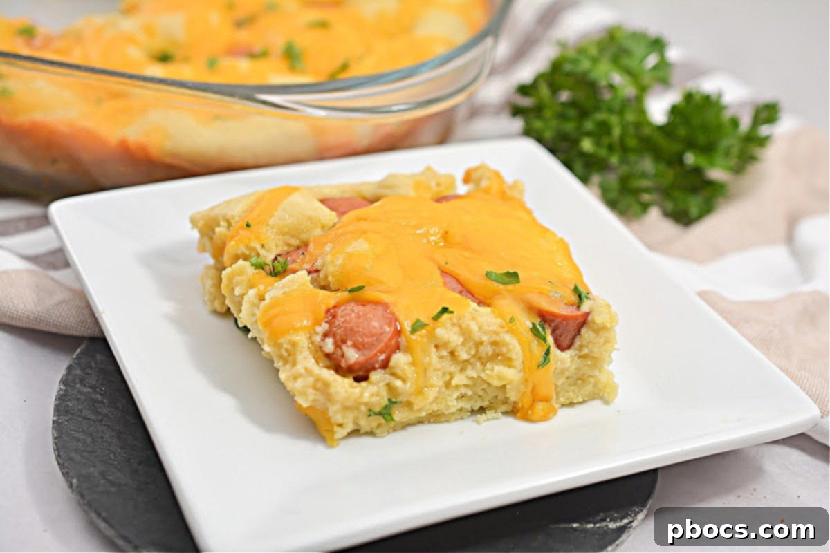 Keto Hot Dog Casserole