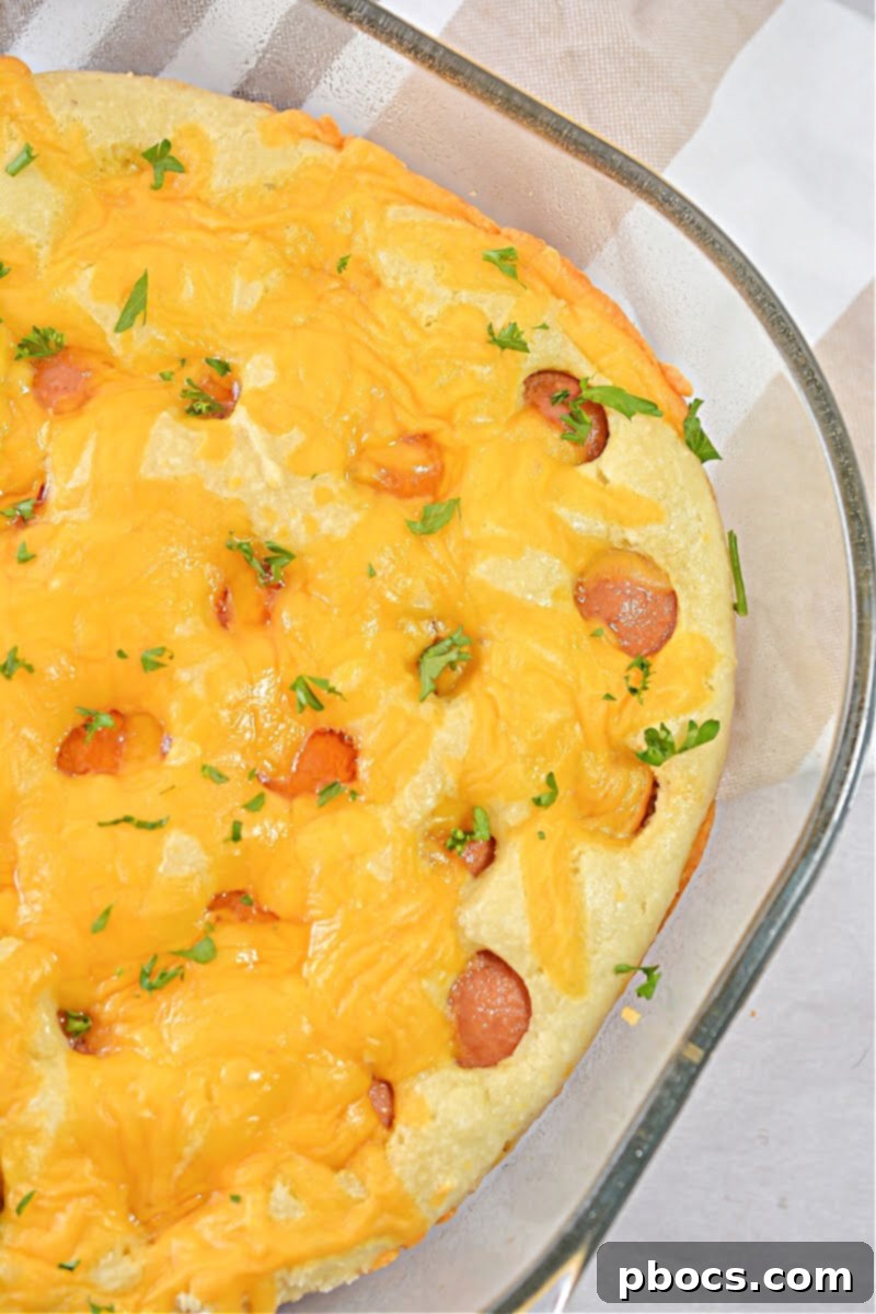 Keto Hot Dog Casserole