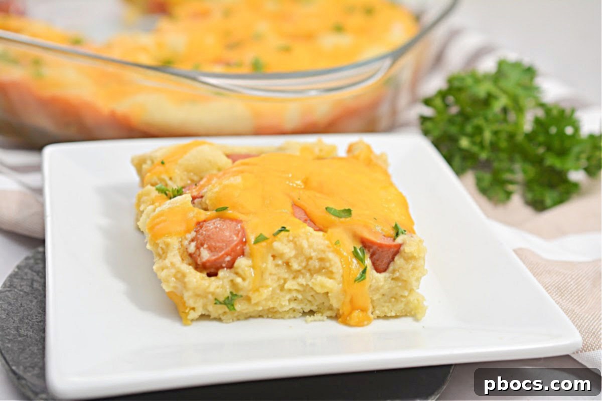 Keto Hot Dog Casserole