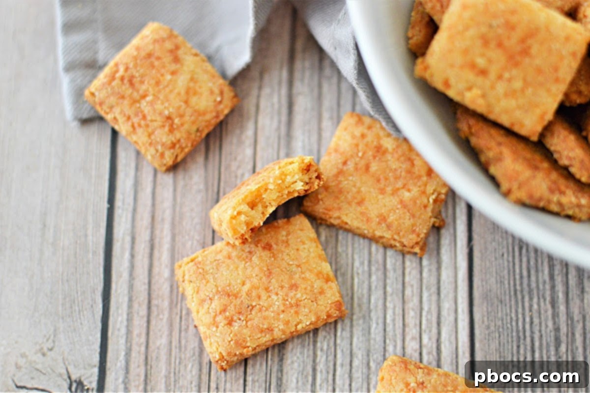 Keto Cheese Crackers served with a bowl of creamy dip
