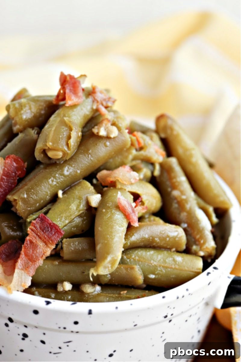 Low-Carb Green Beans and Bacon