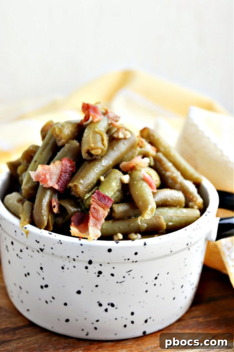 Low-Carb Green Beans and Bacon