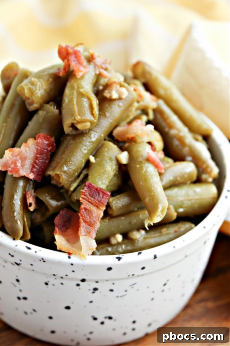 Low-Carb Green Beans and Bacon