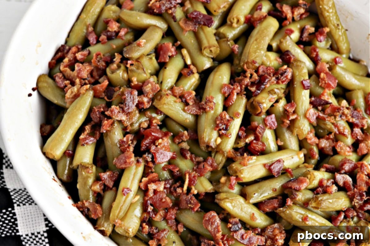 Low-Carb Green Beans and Bacon
