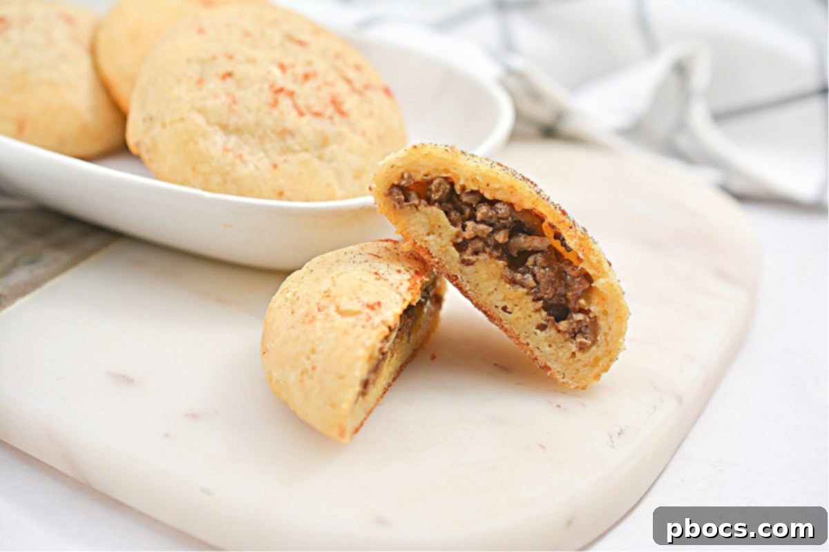 Keto Taco Pockets 3 Keto Hot Pockets (Taco Bites)