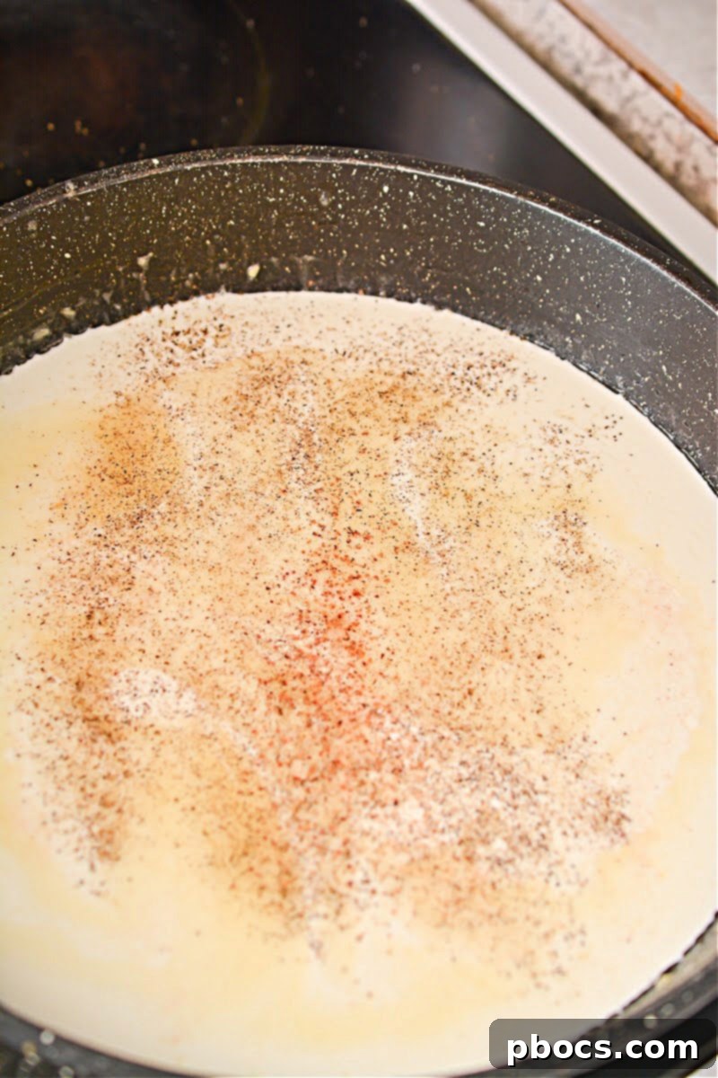 Keto Roasted Garlic Alfredo Sauce With Palmini Noodles