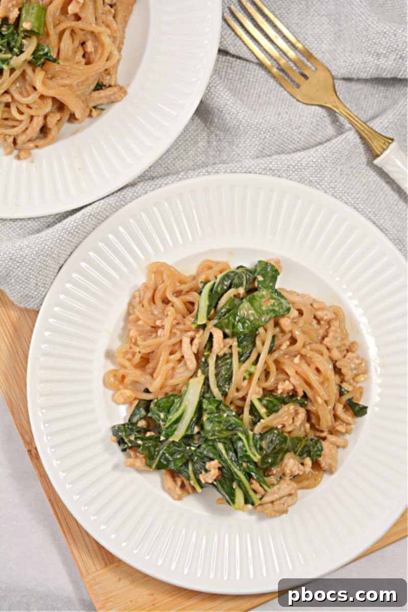 Keto Dan Dan Noodles - Spicy and Savory Low-Carb Chinese Dish