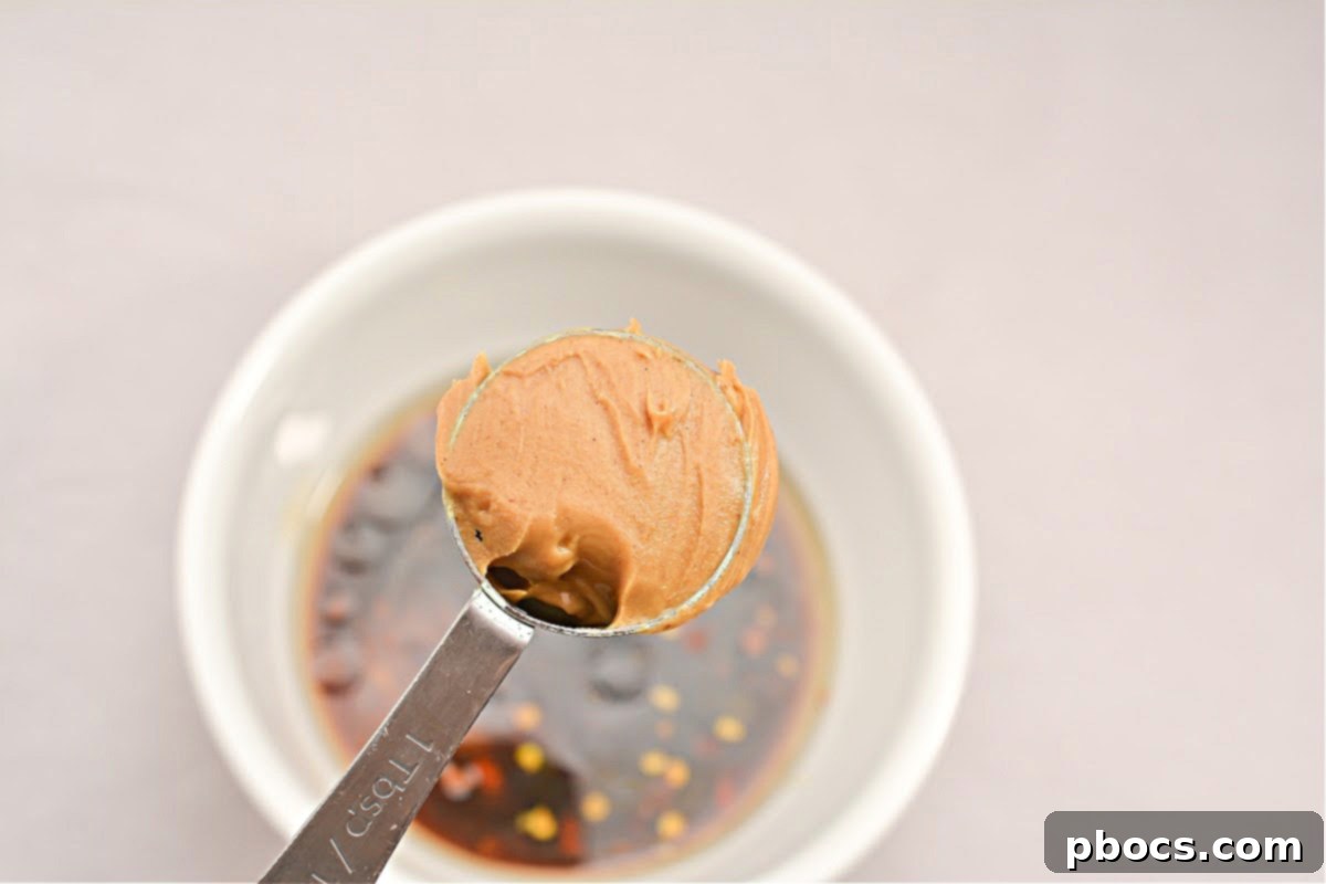 Keto Dan Dan Noodles Sauce Preparation