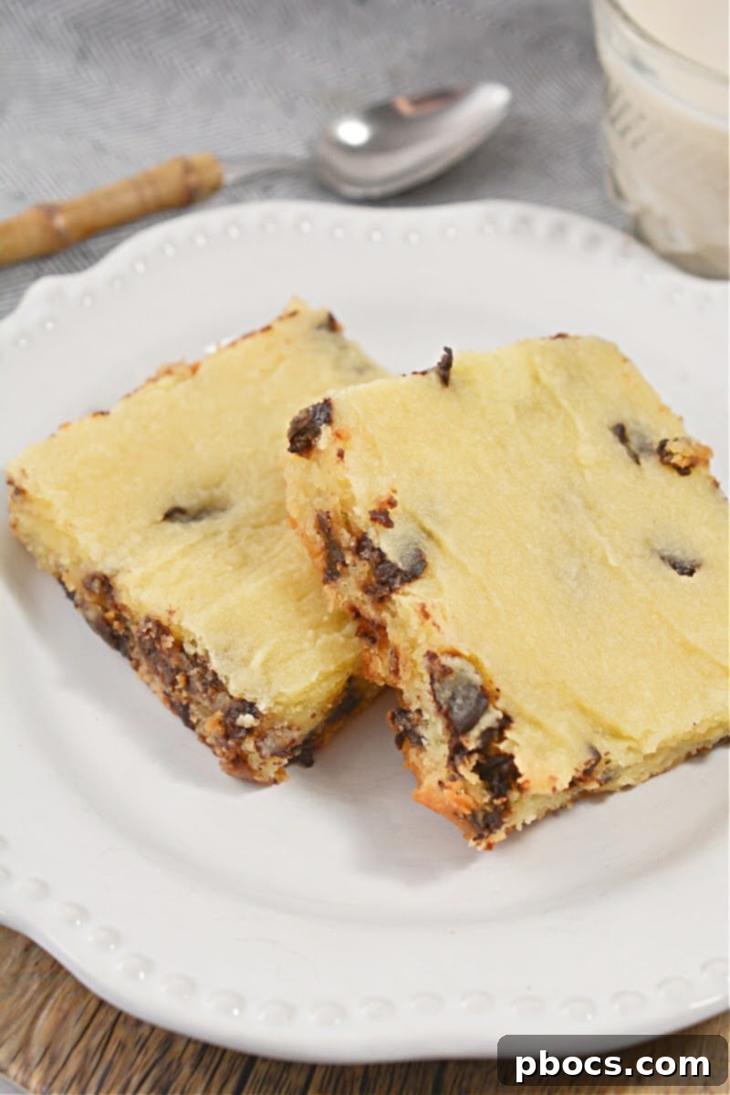 Keto Crockpot Chocolate Chip Cake