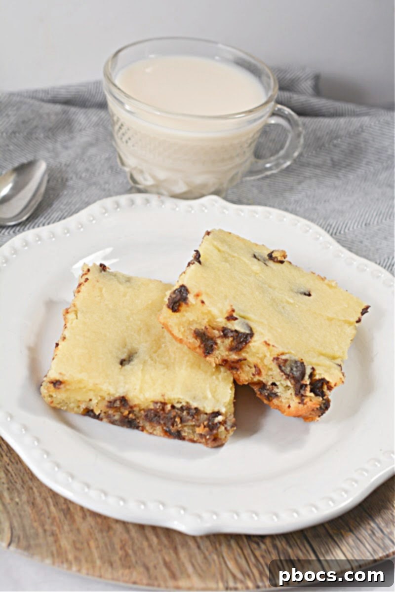 Keto Crockpot Chocolate Chip Cake