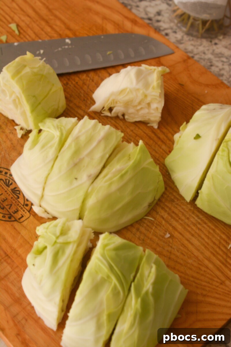 Savory Keto Bacon-Wrapped Cabbage 6 Green cabbage is best for this Keto Bacon Wrapped Cabbage appetizer