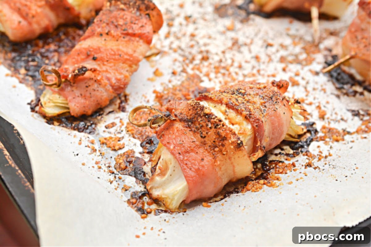 Savory Keto Bacon-Wrapped Cabbage 7 Versatile Keto Bacon Wrapped Cabbage can be served with dips