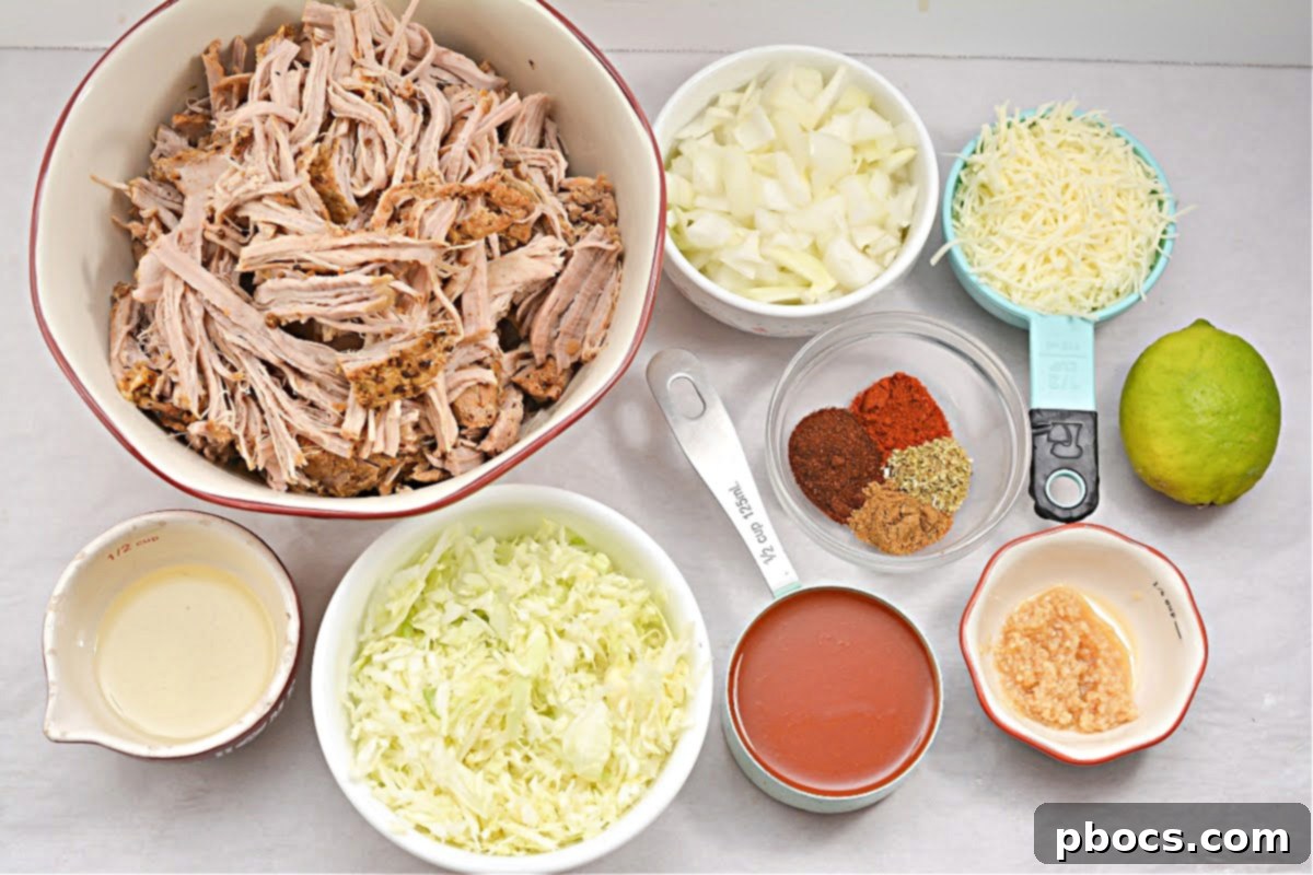 Keto Fiesta Pulled Pork Taco Casserole 4 Keto-friendly enchilada sauce being prepared for Mexican casserole