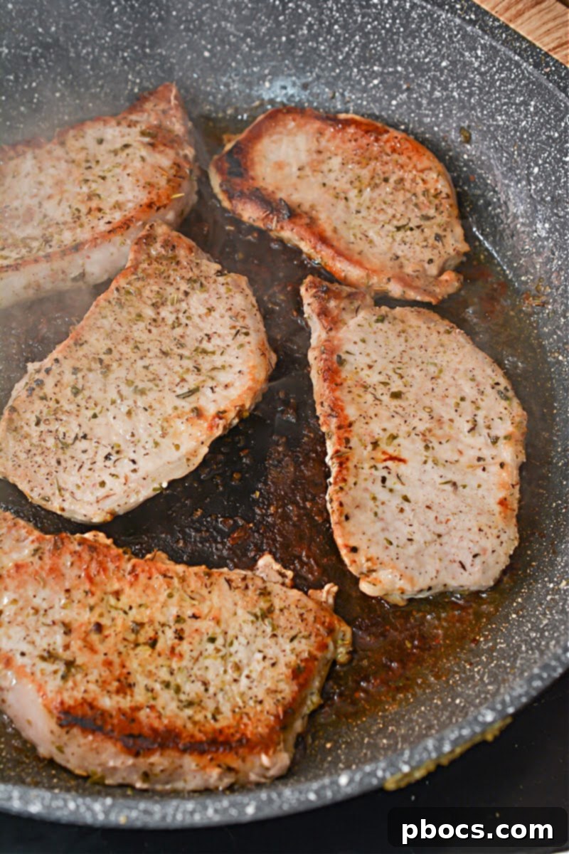 Creamy Keto Ranch Pork Chops