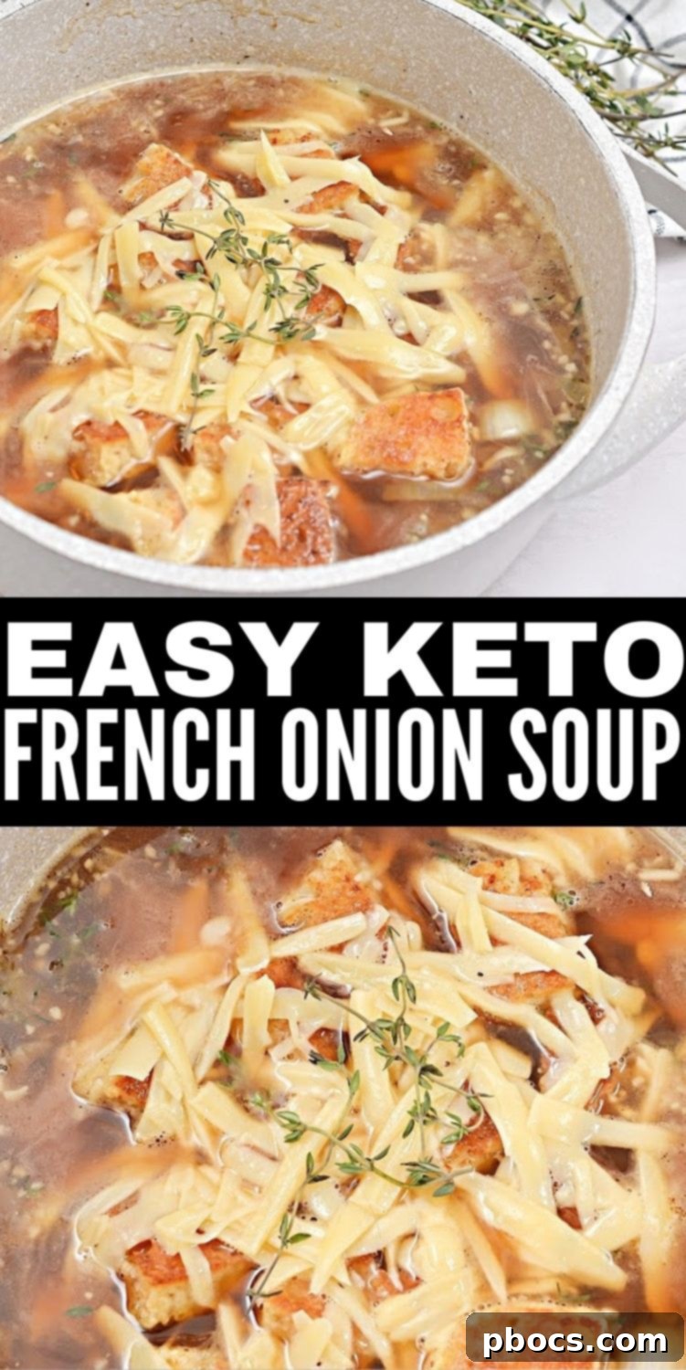 Keto French Onion Soup #ketofrenchonionsoup #frenchonionsoup