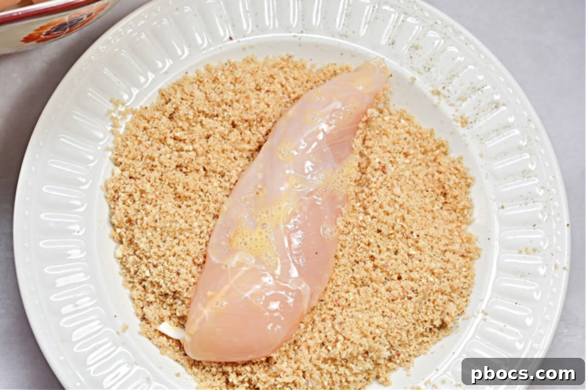 Crispy Keto Cajun Air Fryer Chicken Strips - prep image 4